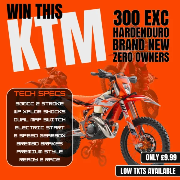 KTM 300 EXC Hard Enduro Giveaway