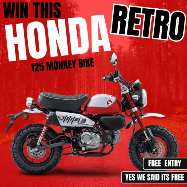 Honda Retro 125 Monkey Bike Giveaway
